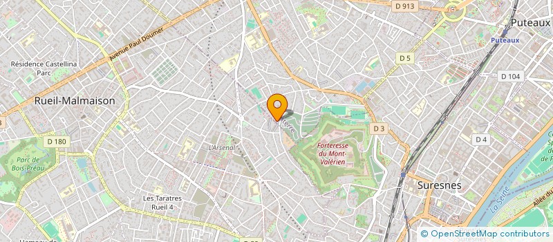 localisation de l'entreprise SCI CONDAMIN SAGE  NANTERRE