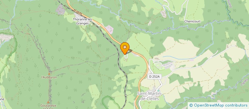 localisation de l'entreprise SCI CONDAMINE DE LEYBAT  CLELLES