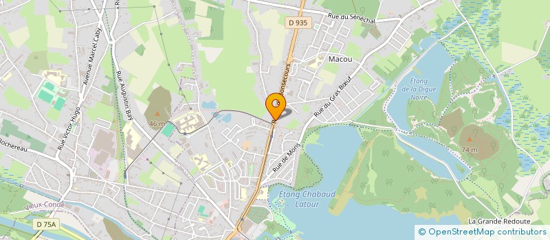 localisation de l'entreprise SCI CONDE IMMO  CONDE-SUR-L'ESCAUT