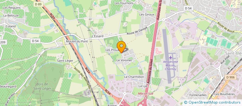 localisation de l'entreprise SCI CONDEMINE à CHARNAY-LES-MACON