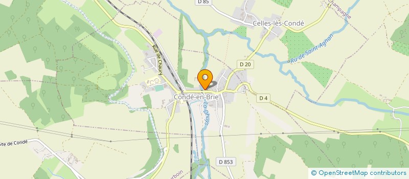 localisation de l'entreprise SCI CONDEVET  CONDE-EN-BRIE