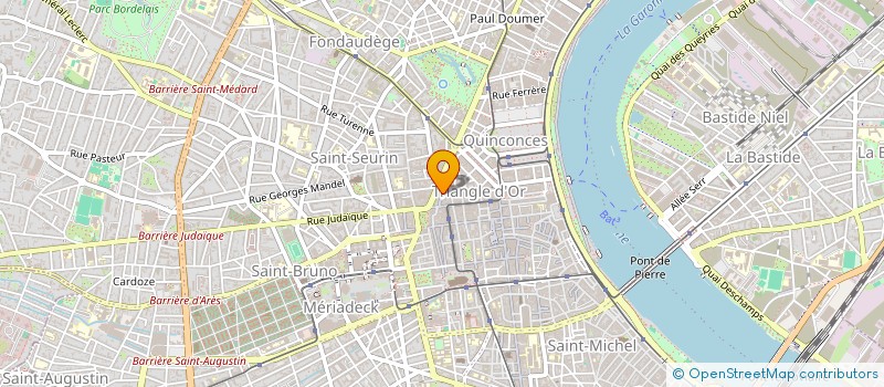 localisation de l'entreprise SCI CONDILLAC  BORDEAUX