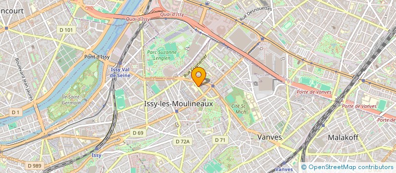 localisation de l'entreprise SCI CONDOM à ISSY-LES-MOULINEAUX