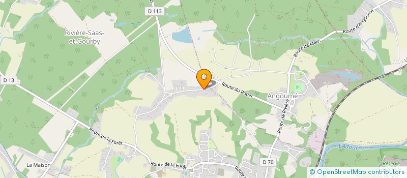 localisation de l'entreprise SCI CONDOM DOUET  SAINT-PAUL-LES-DAX