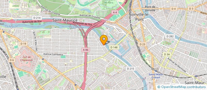 localisation de l'entreprise SCI CONDOR à MAISONS-ALFORT