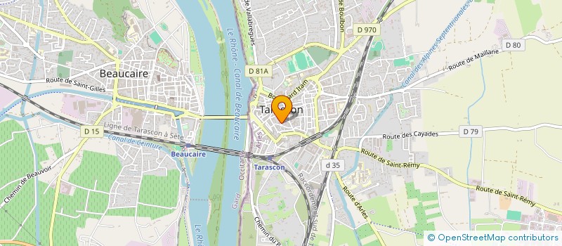 localisation de l'entreprise SCI CONDORC'ARLES à ARLES
