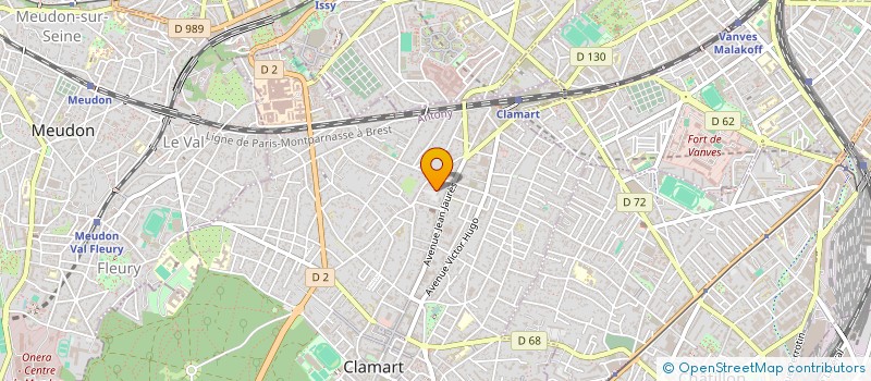 localisation de l'entreprise SCI CONDORCET 11 à CLAMART