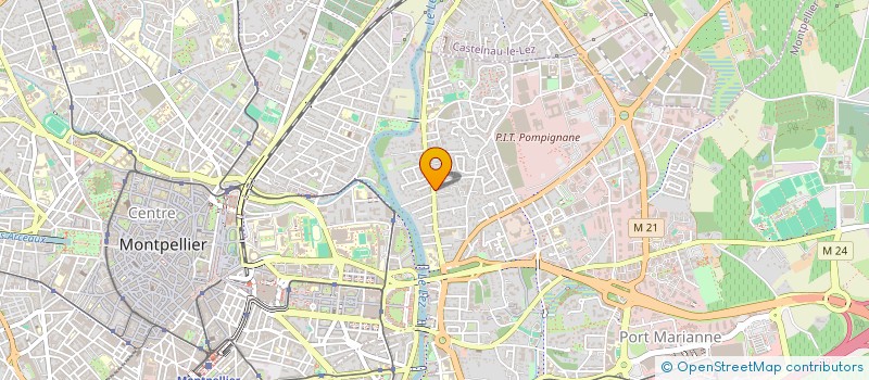 localisation de l'entreprise SCI CONDORCET à MONTPELLIER