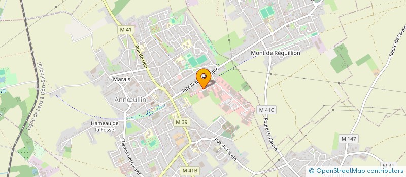 localisation de l'entreprise SCI CONDORCET  ANNULLIN