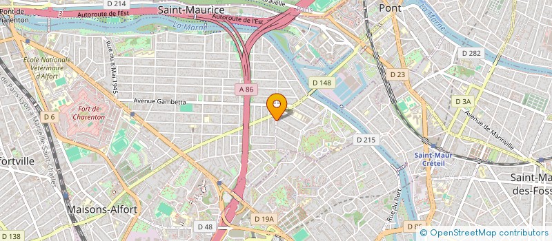 localisation de l'entreprise SCI CONDORCET à MAISONS-ALFORT