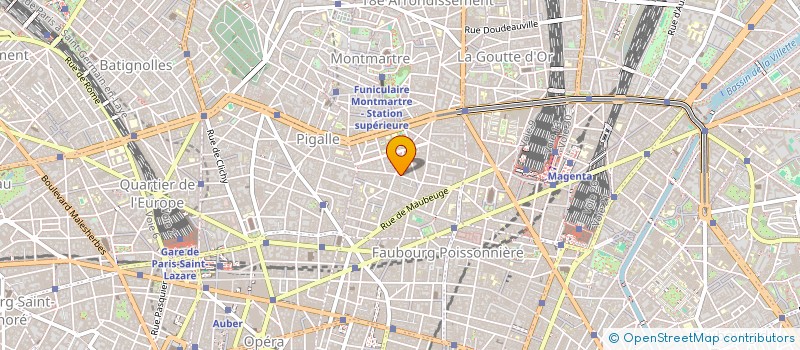 localisation de l'entreprise SCI CONDORCET  PARIS