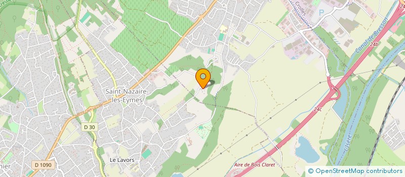 localisation de l'entreprise SCI CONDORCET  BERNIN