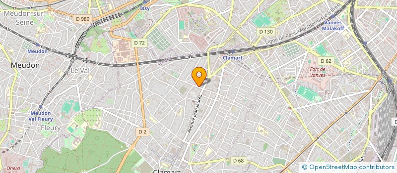localisation de l'entreprise SCI CONDORCET 92  CLAMART