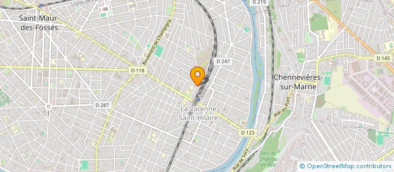 localisation de l'entreprise SCI CONDORCET II à SAINT-MAUR-DES-FOSSES