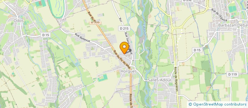 localisation de l'entreprise SCI CONDOU  HORGUES