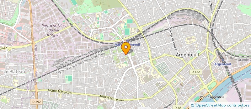 localisation de l'entreprise SCI CONDRY  ARGENTEUIL