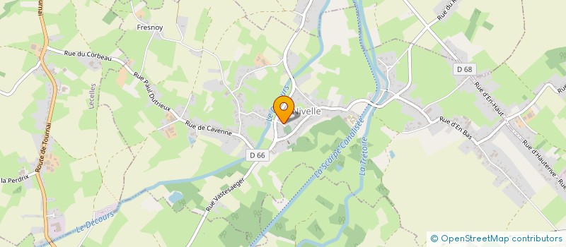 localisation de l'entreprise SCI CONE VALLEY  NIVELLE