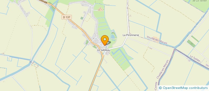 localisation de l'entreprise SCI CONFIANCE  SAINTE-RADEGONDE-DES-NOYERS