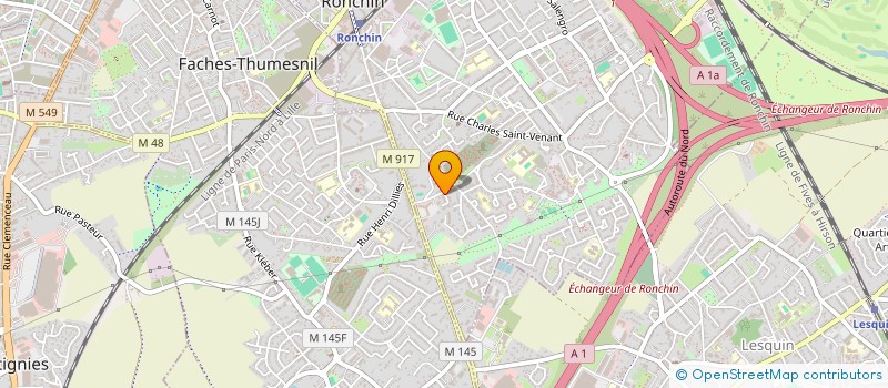 localisation de l'entreprise SCI-CONFIANCE-RENOVATION  RONCHIN