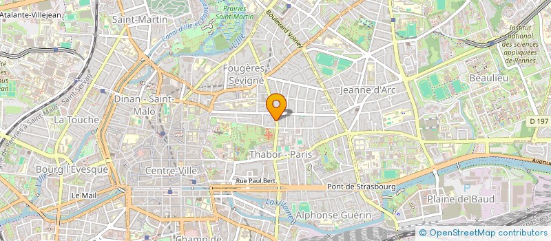 localisation de l'entreprise SCI CONFIJULES  RENNES