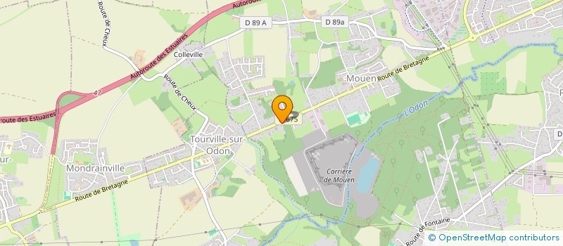 localisation de l'entreprise SCI CONFISERIE PASQUIER  MOUEN