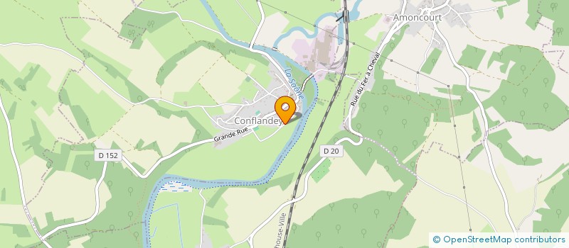 localisation de l'entreprise SCI CONFLANDEY  CONFLANDEY