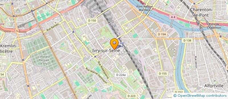 localisation de l'entreprise SCI CONFLANS à IVRY SUR SEINE