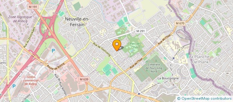 localisation de l'entreprise SCI CONFLUENCE à NEUVILLE-EN-FERRAIN