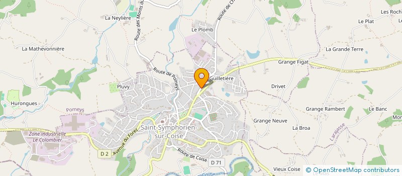 localisation de l'entreprise SCI CONFORT  MONTAGNY