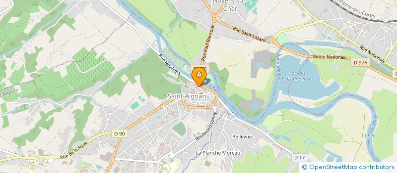 localisation de l'entreprise SCI CONFORT FAMILIAL à SAINT-AIGNAN