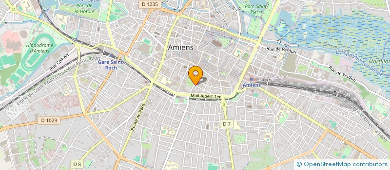 localisation de l'entreprise SCI CONFRATERNITE à AMIENS