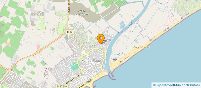 localisation de l'entreprise SCI CONG VIEN  VALRAS-PLAGE