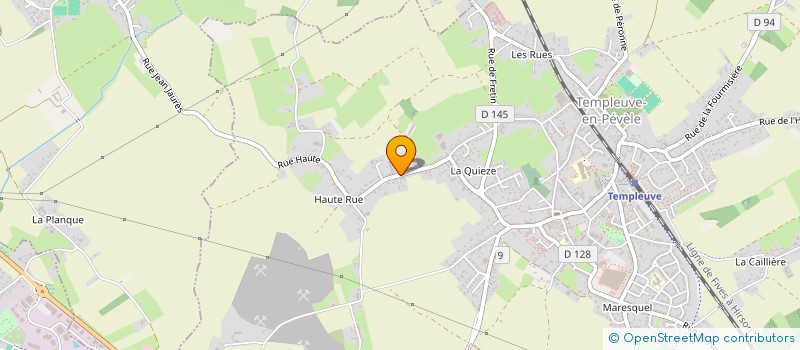 localisation de l'entreprise SCI CONIVES  TEMPLEUVE-EN-PEVELE