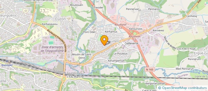 localisation de l'entreprise SCI CONNAN HEMERY  ERGUE-GABERIC