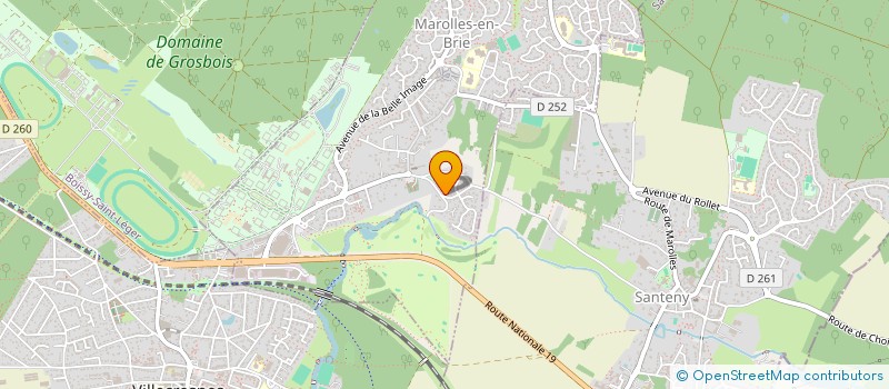 localisation de l'entreprise SCI CONNEXION  MAROLLES-EN-BRIE