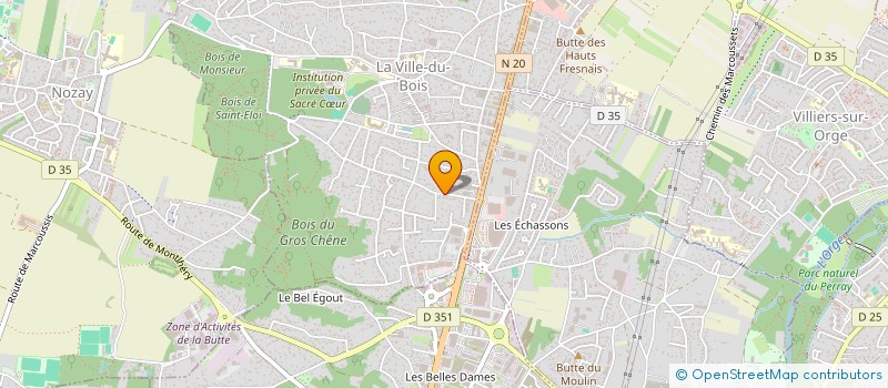 localisation de l'entreprise SCI CONOR à LA VILLE-DU-BOIS