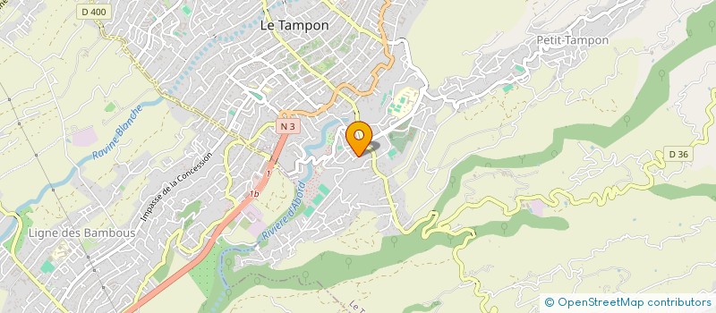 localisation de l'entreprise SCI CONQUETE à LE TAMPON