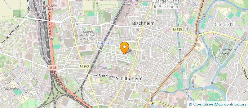 localisation de l'entreprise SCI CONRAD 2  SCHILTIGHEIM