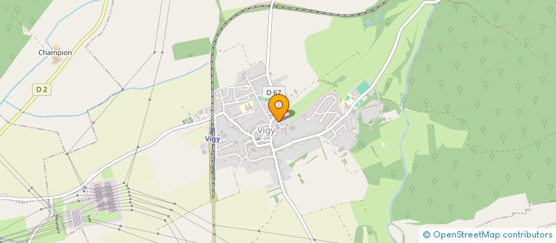 localisation de l'entreprise SCI CONRAD  VIGY