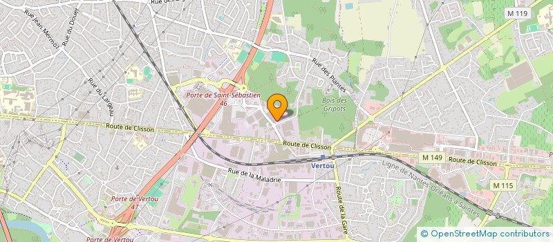 localisation de l'entreprise SCI CONRAD à SAINT-SEBASTIEN-SUR-LOIRE