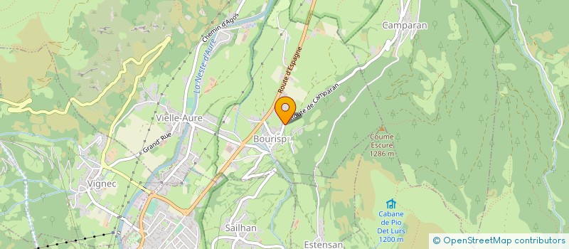 localisation de l'entreprise SCI CONSATERRE  BOURISP