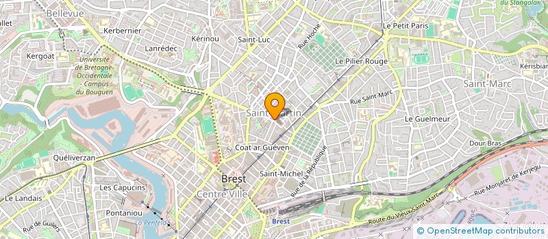 localisation de l'entreprise SCI CONSEIL  BREST