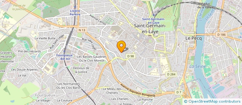 localisation de l'entreprise SCI CONSOLAT  SAINT-GERMAIN-EN-LAYE