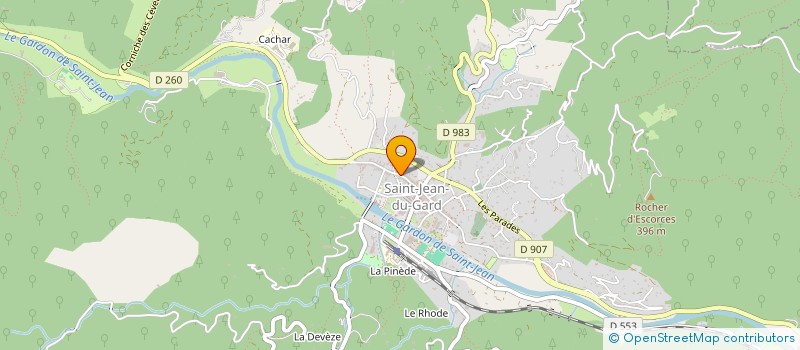 localisation de l'entreprise SCI CONSORTS ATGER  SAINT-JEAN-DU-GARD