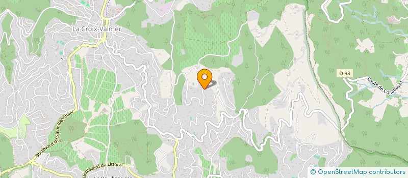 localisation de l'entreprise SCI CONSORTS BOYER 83899148  LA CROIX VALMER