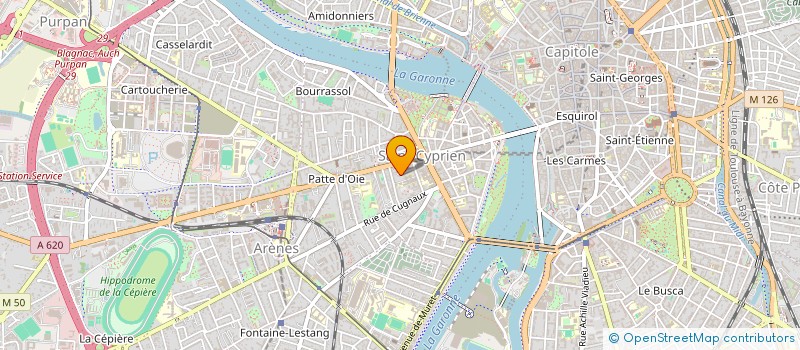 localisation de l'entreprise SCI CONSORTS COUSTERE à TOULOUSE