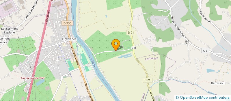 localisation de l'entreprise SCI CONSORTS-LAC  MONTAUBAN