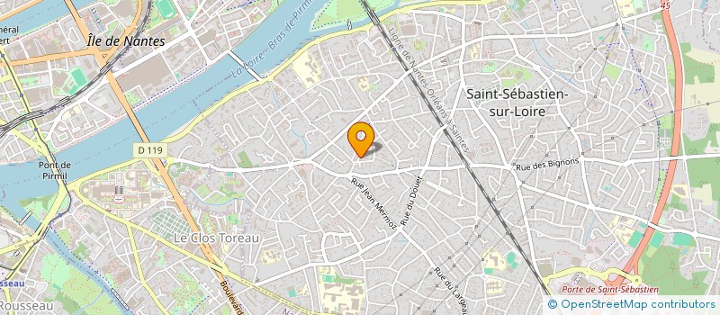 localisation de l'entreprise SCI CONSORTS MOESSARD à SAINT-SEBASTIEN-SUR-LOIRE