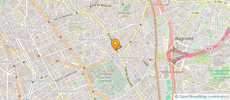 localisation de l'entreprise SCI CONST LE CLOS DU MOULIN  PARIS