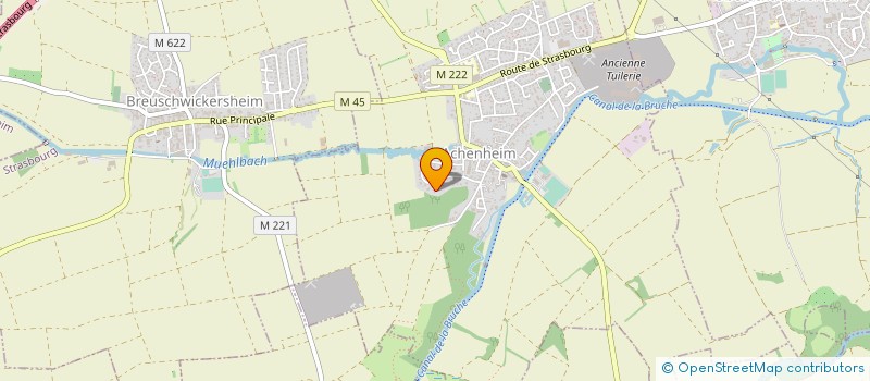 localisation de l'entreprise SCI CONST-VENTE JARDINS DE NEUGARTHEIM  ACHENHEIM